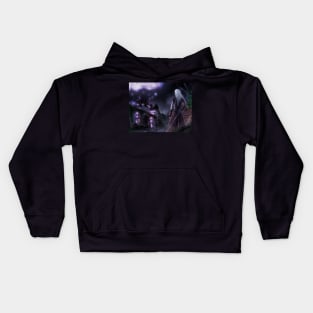 Sword Girl Kids Hoodie